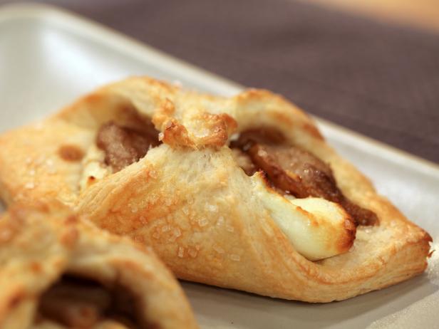 Danish with Goat Cheese and Pear Filling