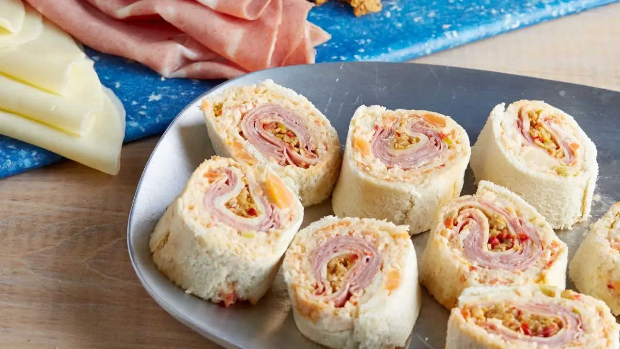 Muffuletta Pinwheels