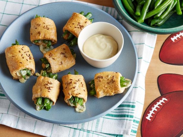Food Network Kitchen's Vegetarian Beans in Blankets for Food Network
