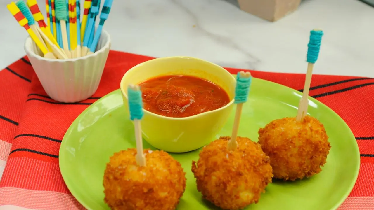 Marcela's Cheesy Rice Balls