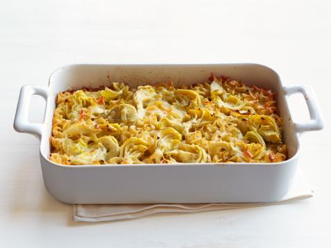 New Mexicali Green Chile-Cheese Kugel