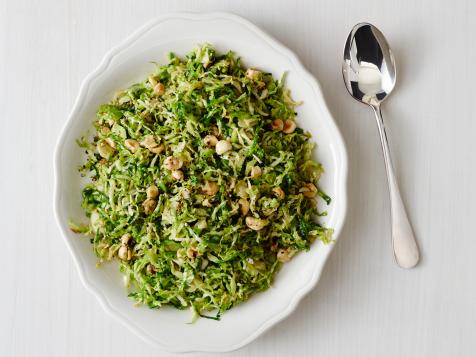 Sauteed Brussels Sprouts with Hazelnuts