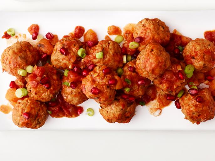 SlowCooker Moroccan Turkey Meatballs Recipe Food Network Kitchen