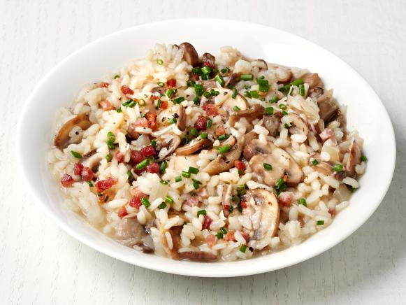 Mushroom And Pancetta Risotto Recipe Food Network Kitchen Food Network