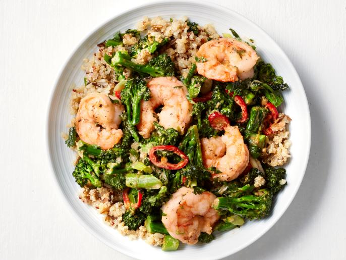 Spicy Shrimp and Broccolini StirFry Recipe Food Network Kitchen