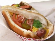 Don't be fooled by its Hawaiian address, because Hank's Haute Dogs has an unheard-of dedication to bringing authentic Chicago-style hot dogs to the mainland. Just ask Guy, who visited on DDD. Along with a genuine Chicago Vienna dog, Hank's special Lobster Sausage is unique and "the dog you want."