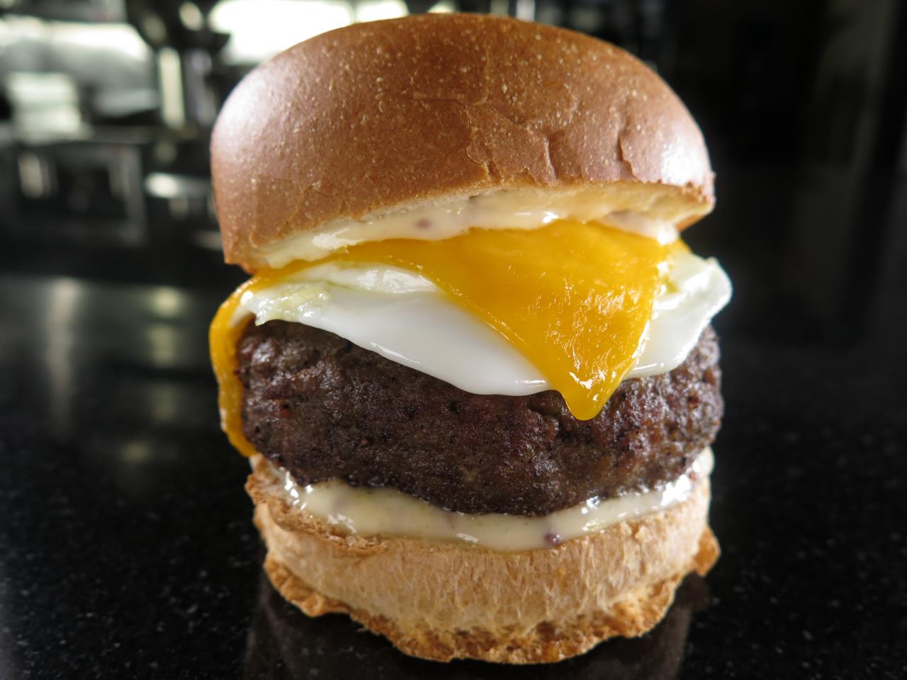 MASSIVE Ostrich Egg Breakfast 🍳 Food Network Finds, The Best Restaurants  in America
