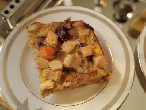Leftover Turkey and Stuffing Casserole