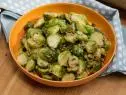 Food Beauty of brussels in pasilla cream on a Thanksgiving theme episode, as seen on Food Networkâ  s The Kitchen, Season 4.