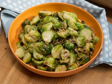 Brussels Sprouts in Morilla Cream