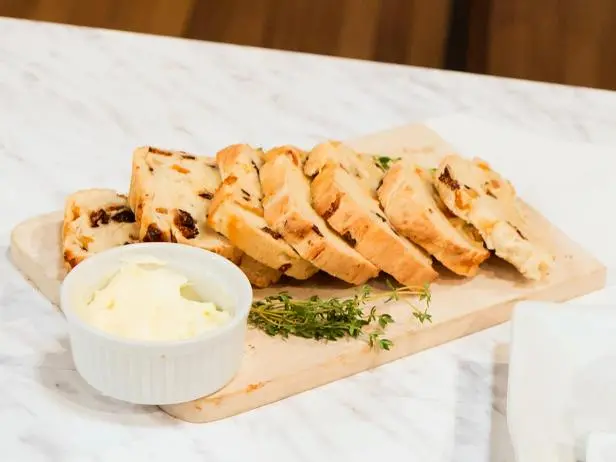 White Chocolate Pear and Fig Morning Bread Recipe | Food Network