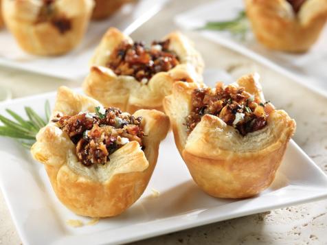 Honeyed Fig, Pancetta and Blue Cheese Tartlets