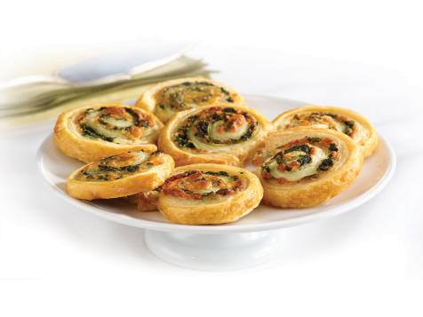 Spinach-Cheese Swirls