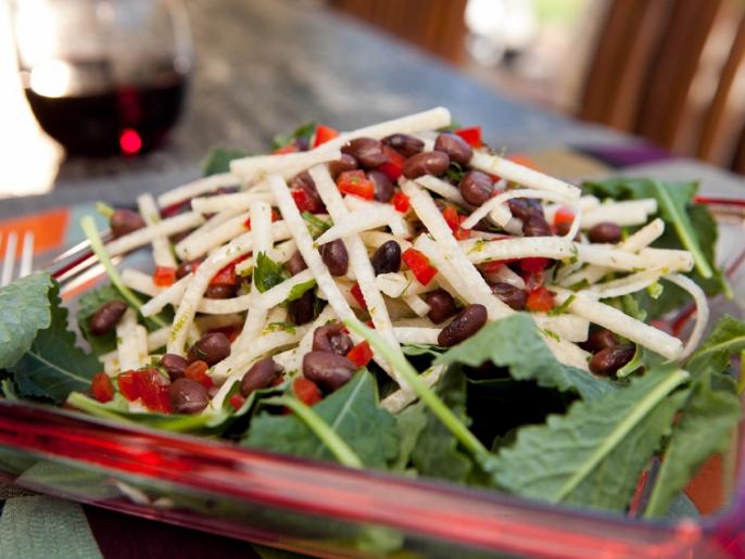 Jicama Black Bean Salad Recipe Guy Fieri Food Network