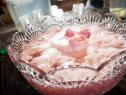 Ree Drummond prepares Christmas Sherbet Punch at the Cowboy Christmas Hoedown in her new building as seen on Food Networkâ  s Pioneer Woman: Cowboy Christmas, Special.