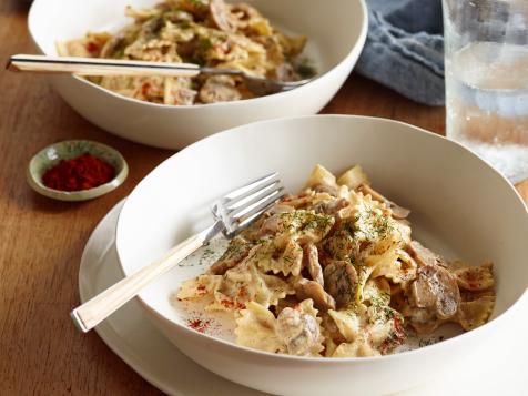 From the Pantry: Creamy Mushroom Pasta