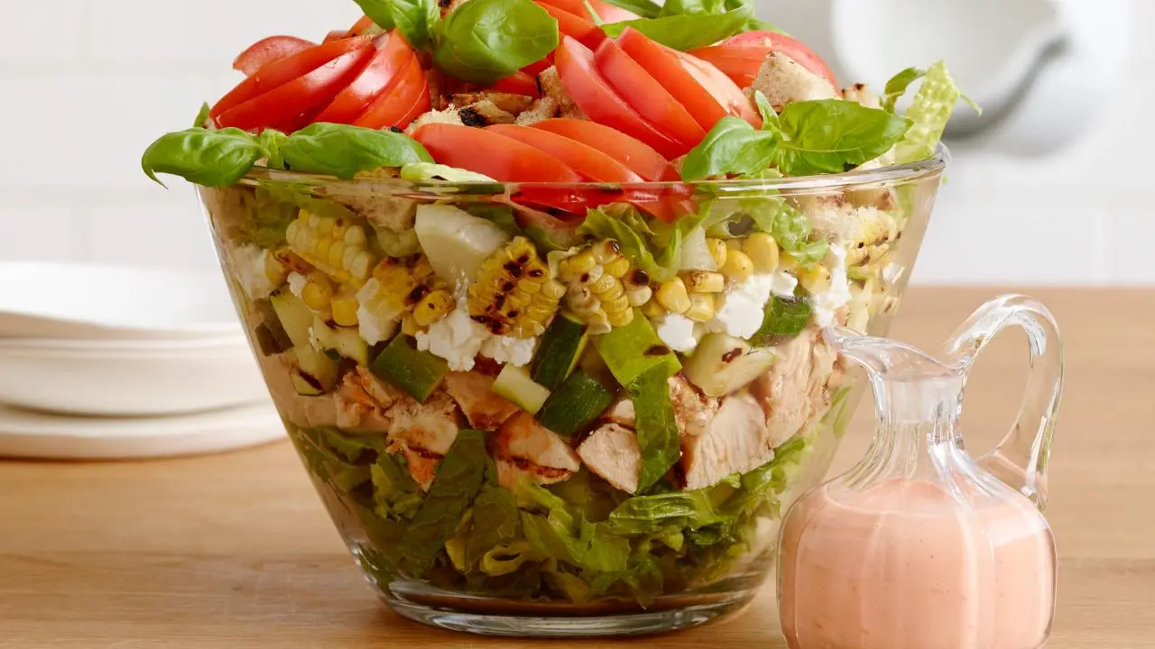 Food Network Shows How to Make a Summer Layered Salad