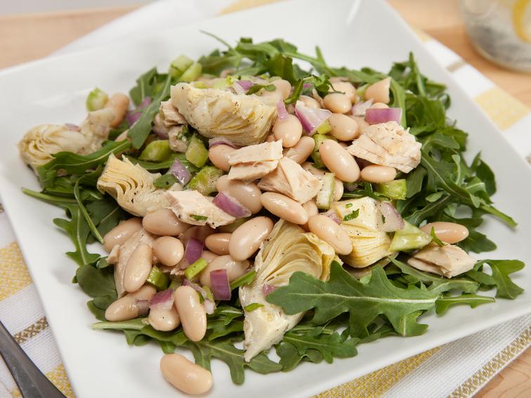 Artichoke & Bean Salad with Tuna Recipe Kelsey Nixon Food Network