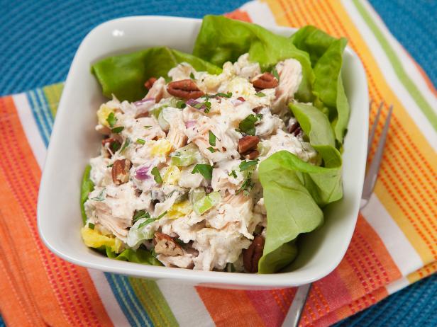 Pineapple Chicken Salad with Pecans Recipe  Kelsey Nixon 