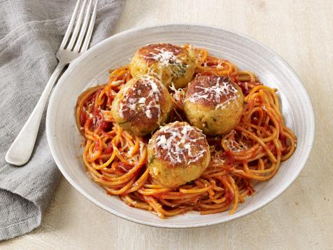 Eggplant Meatballs with Marinara Sauce