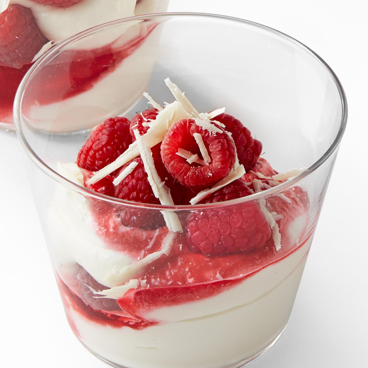 White Chocolate-Raspberry Parfaits Recipe, Food Network Kitchen