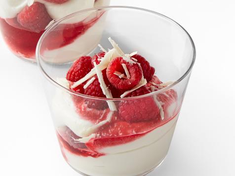 White Chocolate-Raspberry Parfaits