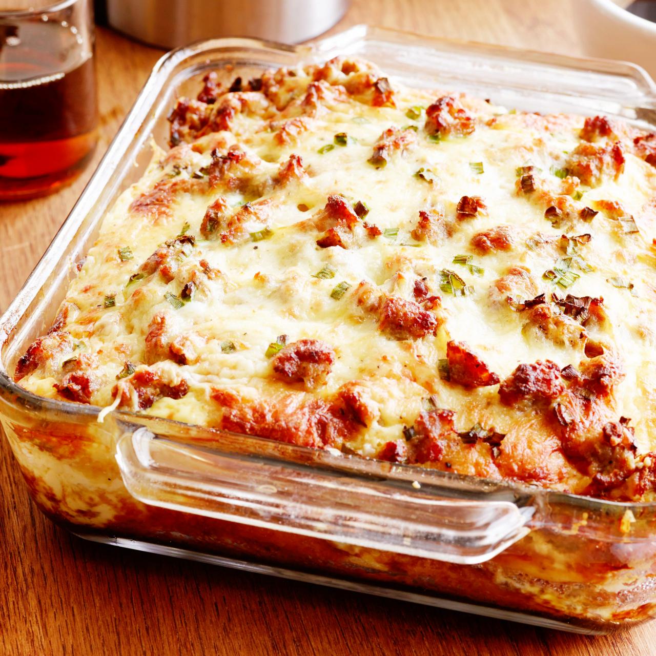 Sausage & Pancake Casserole - 4 Sons 'R' Us