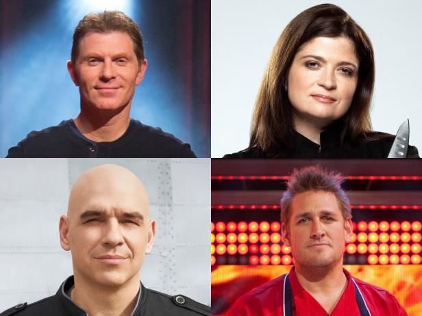 Bobby Flay, Alex Guarnaschelli, Michael Symon and Curtis Stone