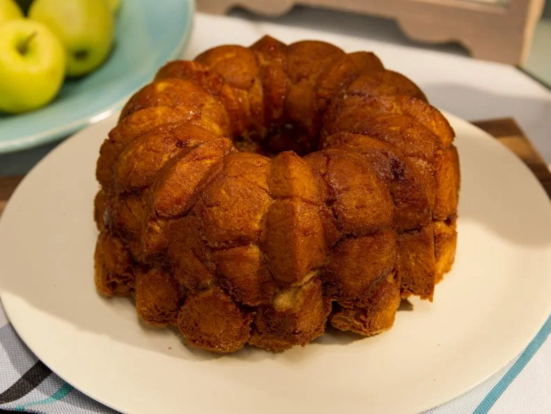 Food Beauty of holiday monkey cake, during a holiday theme episode, as seen on Food Network’s The Kitchen, Season 4.