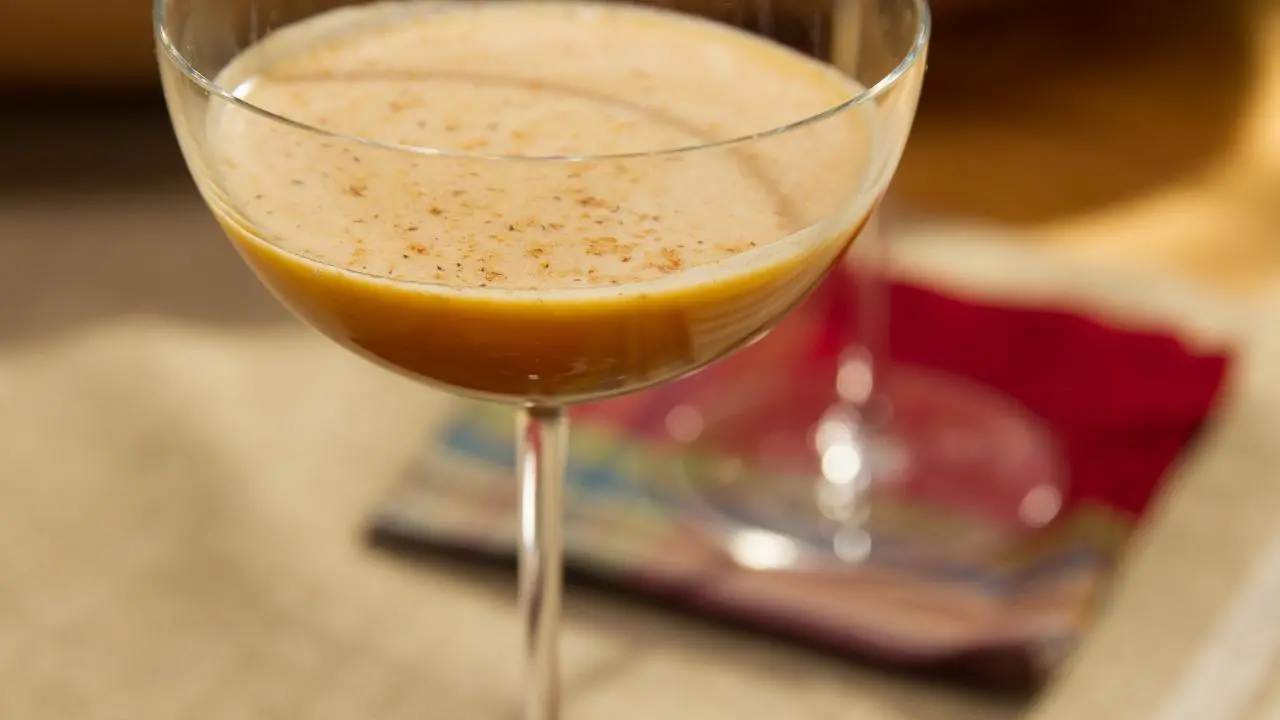 Pumpkin Flip Cocktail