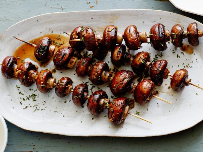Grilled Mushroom Skewers Recipe Food Network Kitchen Food Network