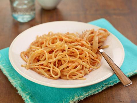 Pantry Pasta with Romesco Sauce