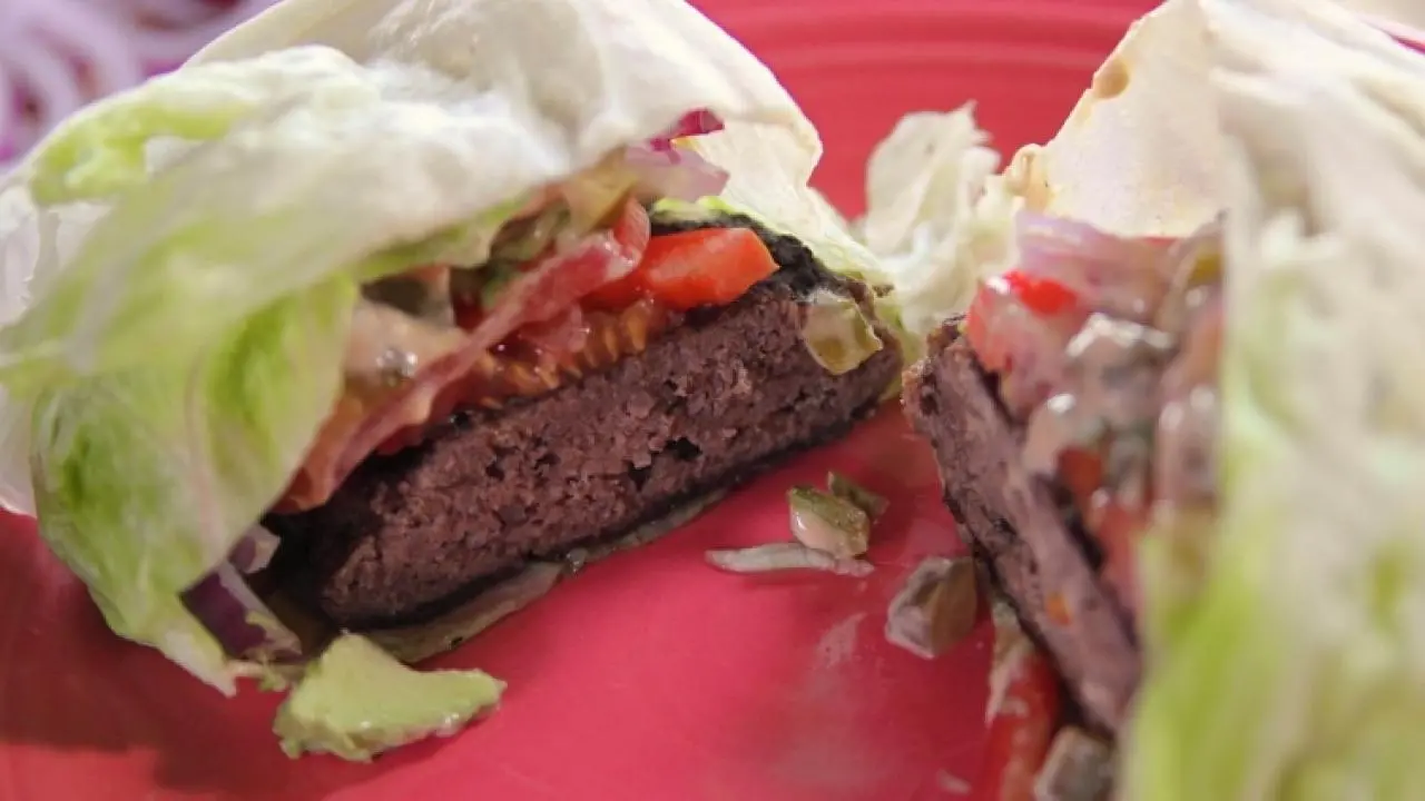 Carb-Saver Lettuce Burgers