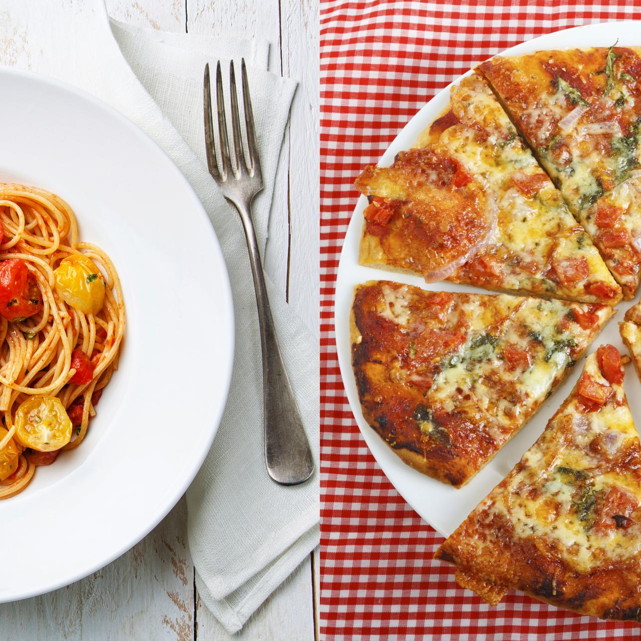 Food Fight: Pizza vs. Pasta, Food Network Healthy Eats: Recipes, Ideas,  and Food News