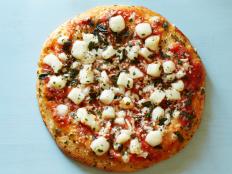 Food Network Kitchen's Frozen Pizza Taste Test for Healthy Budget Dinners, as seen on Food Network