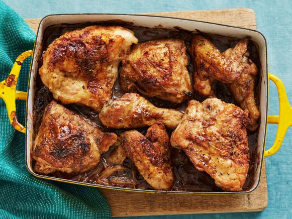 Baked Lemon Chicken Recipe | Food Network Kitchen | Food Network