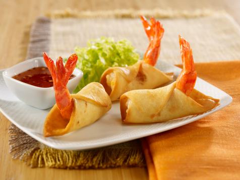 Firecracker Shrimp Taquitos