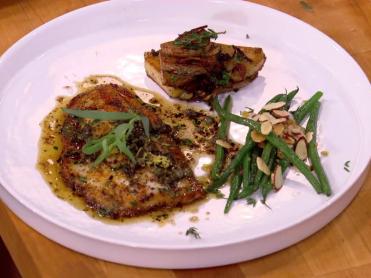 Turbot with Brown Butter and Capers Recipe | Bobby Flay | Food Network