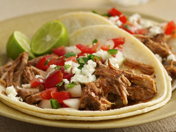 Pork Carnitas with Cilantro Tomatillo Sauce image