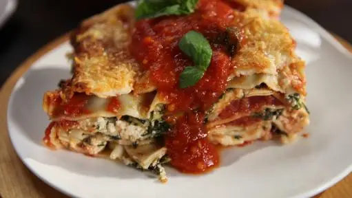 Spinach Lasagna