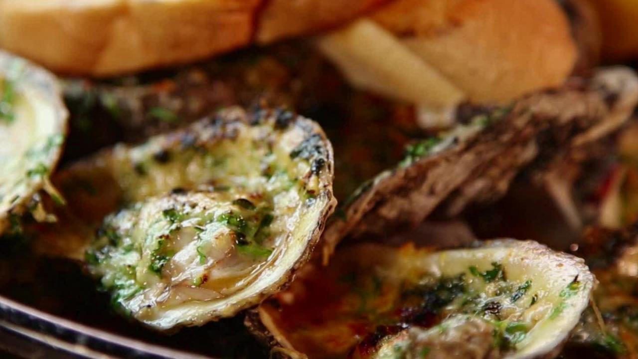 Wood-Smoke Grilled Oysters