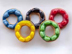 The Olympic rings symbolize peace, goodwill and global solidarity. Get into the spirit of the winter games in Sochi, Russia, by celebrating with these cute and colorful Olympic-ring cookies.