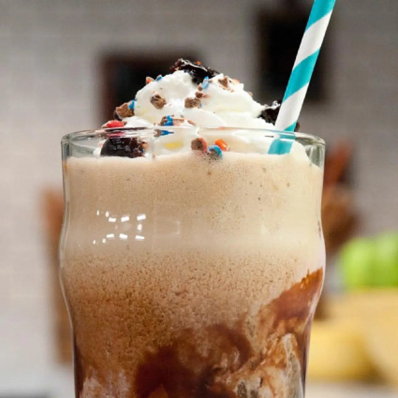 Choco Cherry-Stout Ice Cream Float Recipe | Jeff Mauro | Food Network