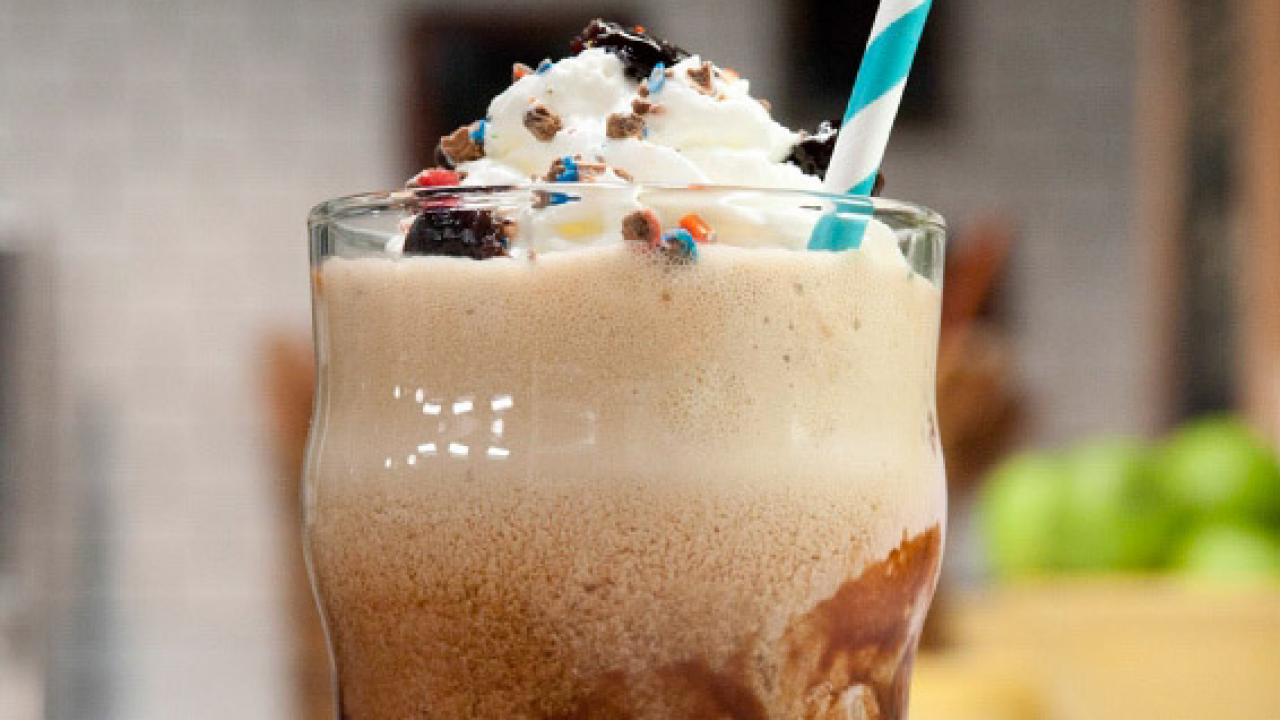 'Adults Only' Ice Cream Float