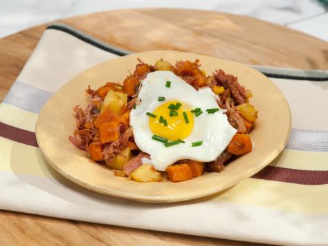 Freezer Fry-Up with Sunny Side-Up Eggs