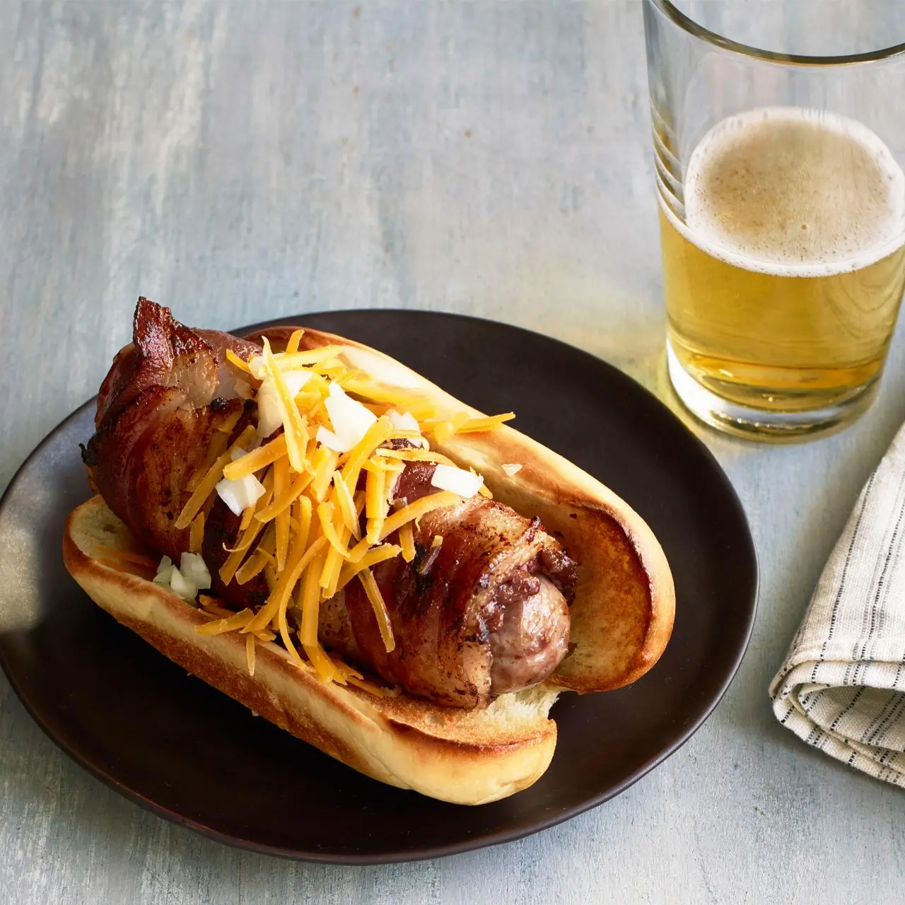 Bacon Burger Dogs