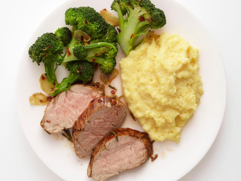 Pork with Rosemary Polenta Recipe Food Network Kitchen Food Network