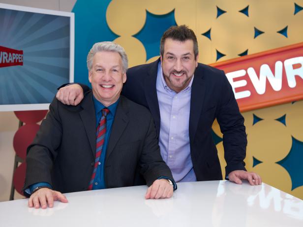 Marc Summers and Joey Fatone