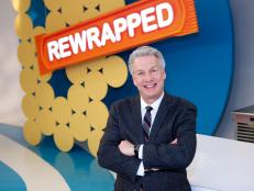 Judge and Food Network Host Marc Summers, poses for a portrait on set during the filming of Food Network's Rewrapped, Season 1.