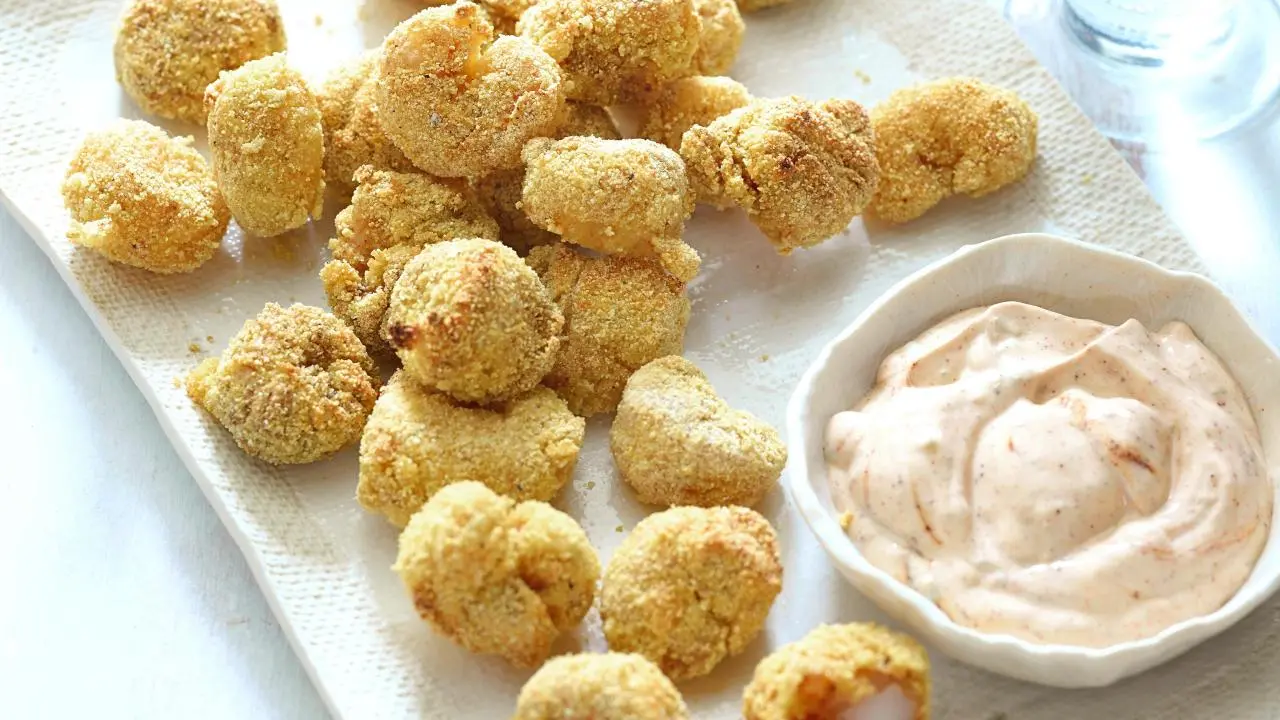Popcorn Shrimp with ChiliLime Dipping Sauce Recipe Ellie Krieger Food Network